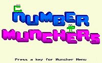 Number Munchers team badge